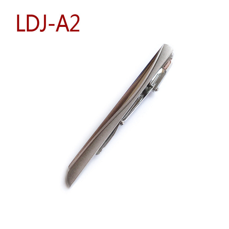 Men's Silver Tie Clip – Formal Metal Alloy Tie Bar for Business & Weddings | Canada & USA