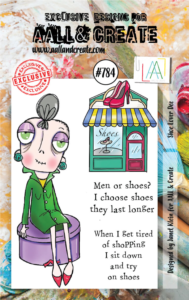 AALL and Create Stamp Set -784 - Shoe Lover Dee