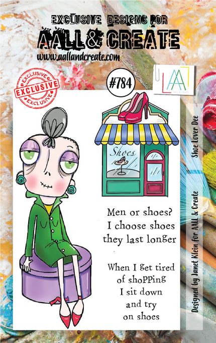 AALL and Create Stamp Set -784 - Shoe Lover Dee