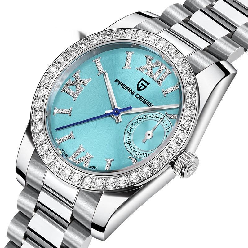 Pagani Design Women's Stainless Steel Waterproof Fashion Watch
