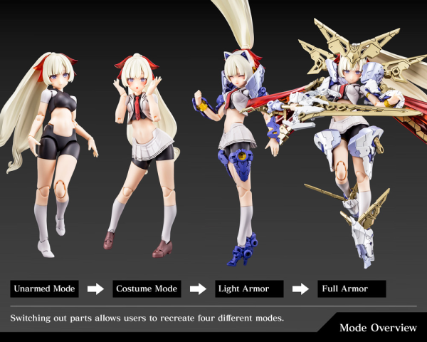 Megami Device, Buster Doll Paladin Plastic Model Kit