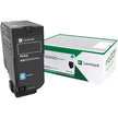 Lexmark 78C0U20 Cyan Ultra High Yield Toner Cartridge
