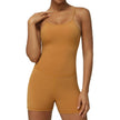 Sleeveless Bodycon Exercise Workout Gym Romper Women Short Workout Jumpsuit Yoga Jumpsuit