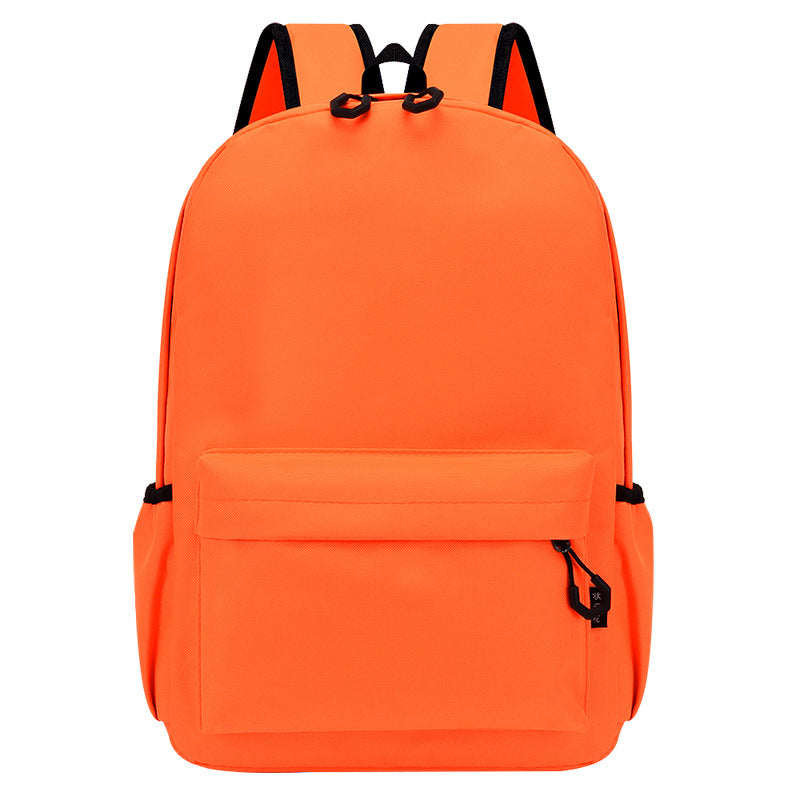 Kids Colourful Oxford School Backpack – Breathable Lightweight Bag for Boys & Girls (S/L/XL)