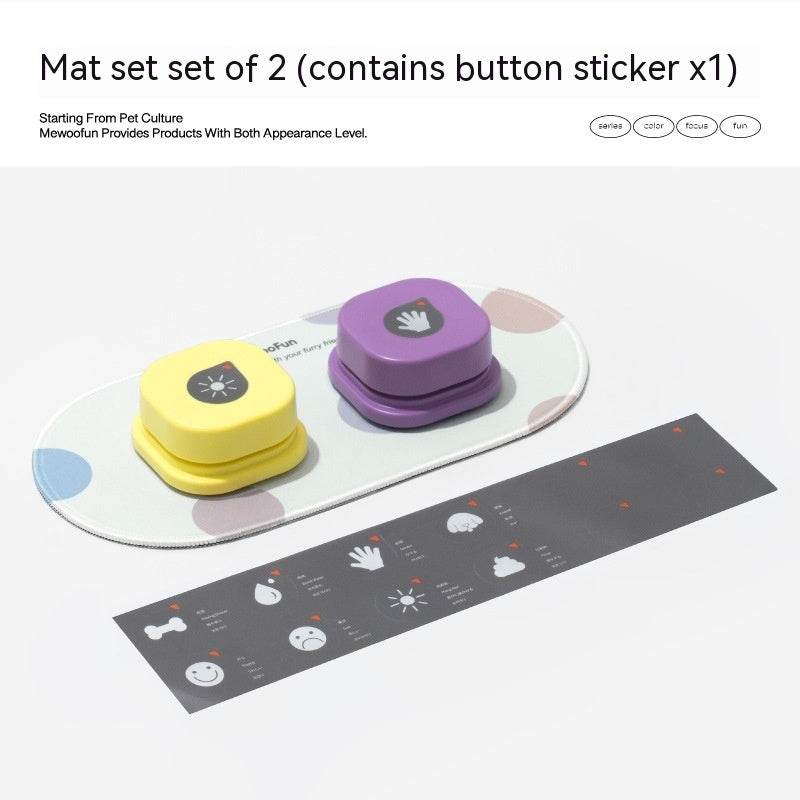 Interactive Dog Training Buttons – Recordable Talking Buttons for Dog Communication & Pet Trainik7ng