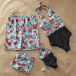 Family Matching Swimsuit Set – Parent-Child Swimwear for Mom, Dad, Girls, Boys & Baby