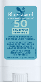 Blue Lizard - Sunscreen SPF 50 Sensitive Stick (14g)
