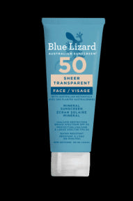 Blue Lizard - Sunscreen Lotion Sheer Face SPF 50 (50ml)