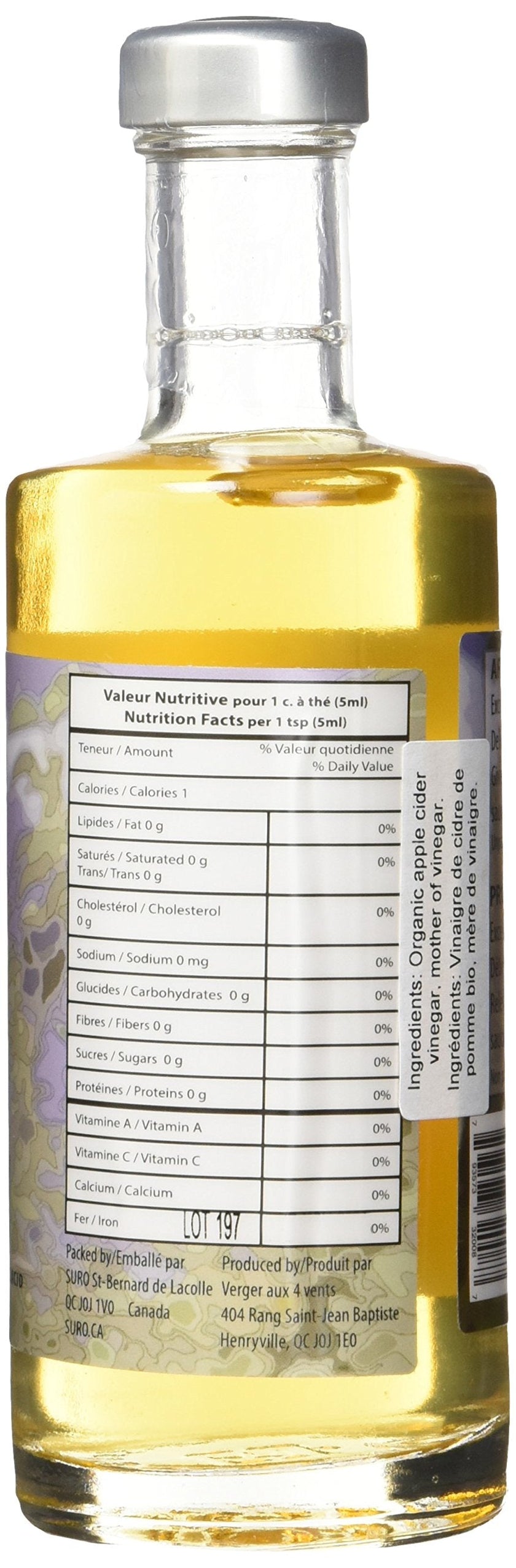 SURO - Organic Apple Cider Vinegar (235ml)