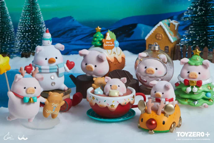 LuLu The Piggy Christmasland Series Plush Blind Box (1 Random Box)
