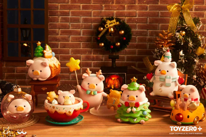 LuLu The Piggy Christmasland Series Plush Blind Box (1 Random Box)
