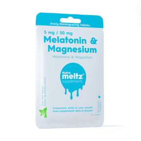NUTRAMELTZ - Melatonin 5mg & Magnesium 50mg (15tab)