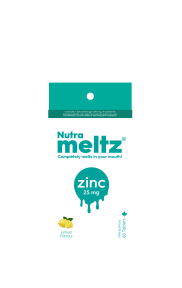 NUTRAMELTZ - Zinc - 25mg (60tab)