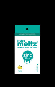 NUTRAMELTZ - Zinc - 25mg (60tab)