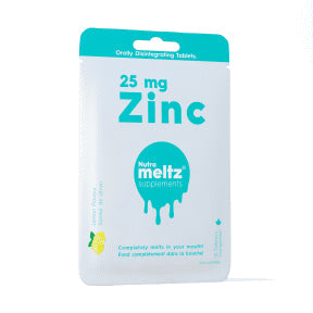 NUTRAMELTZ - Zinc - 25mg (15tab)
