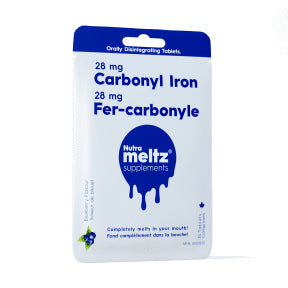NUTRAMELTZ - Carbonyl Iron - 28mg (15tab)