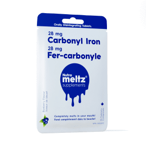 NUTRAMELTZ - Carbonyl Iron - 28mg (15tab)