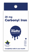 NUTRAMELTZ - Carbonyl Iron - 28mg (60tab)