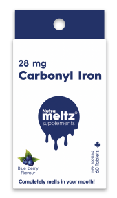 NUTRAMELTZ - Carbonyl Iron - 28mg (60tab)
