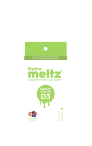 NUTRAMELTZ - Calcium + Vitamin D3 (60tab)