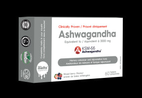 NUTRAMELTZ - KSM-66 Ashwagandha 250mg (60tab)