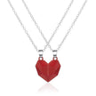 Creative Magnet Necklace Love Heart Broken Men And Women