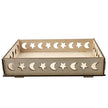 Wooden Ornament Eid Al Fitr Table Decoration coffee Tray