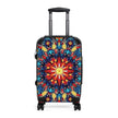 Hardside Suitcase — Vibrant Kaleidoscope Travel Carry-On