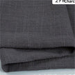 Cotton Raw Edge Placemats for Dining Table – 34 Colors, 42x42cm