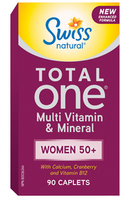 Swiss Natural - Total One Women 50+ Multi (90caps)