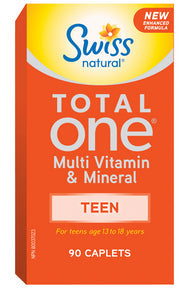 Swiss Natural - Total One Teen Multi (90caps)