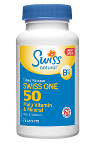 Swiss Natural - Swiss One 50 TR Multi With B Com (72caps)