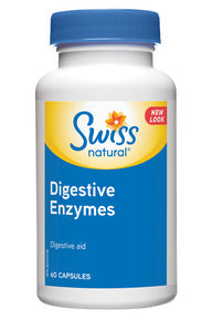 Swiss Natural - Digestive Enzymes 500mg (60caps)