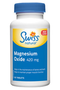 Swiss Natural - Magnesium Oxide 420mg Tab 90 (90tab)
