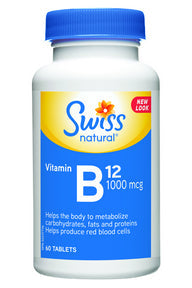 Swiss Natural - Vitamin B12 1000mcg (60tab)
