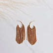 POPPY Gold Tassel Earrings, Glam, Party Earrings