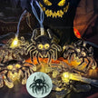 Halloween Led Pumpkin Spider Ghost Hand Lighting Chain Decorative Holiday Light