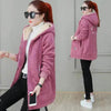 Women’s Faux Fur Coat and Jacket – Warm Autumn Winter Cardigan Wool Coat for Women