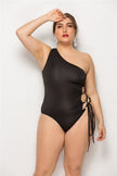 Women's Plus Size Off-Shoulder One-Piece Swimsuit – Tummy Control Bikini 2XL-5XL