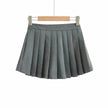 Women's High Waist A-line Mini Pleated Skirt