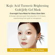medicube Kojic Acid Turmeric Brightening Gel Mask 28g - 1 BOX / 4 PCS