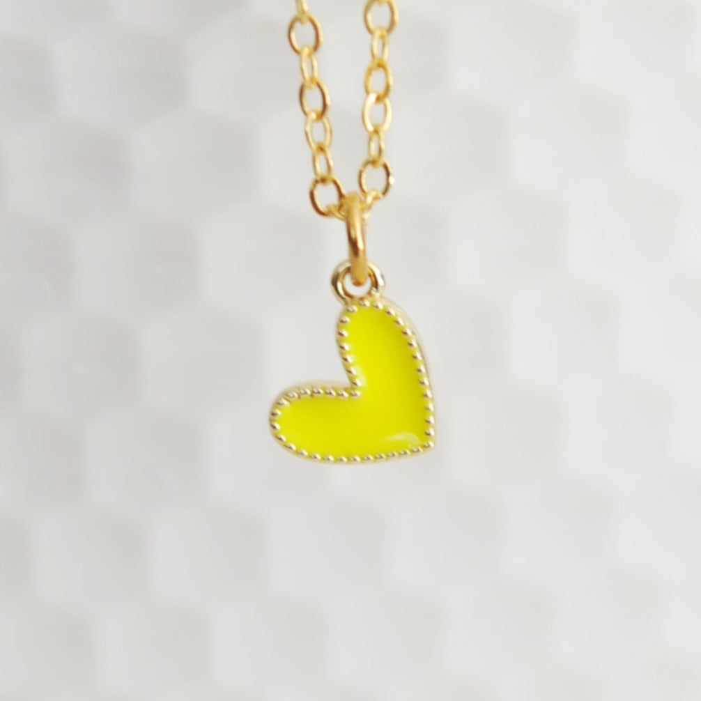 Amari Vibrant Heart Necklace