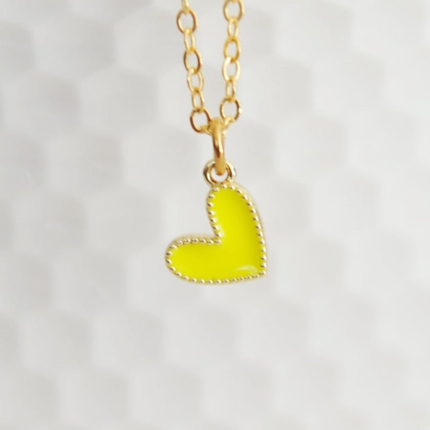 Amari Vibrant Heart Necklace