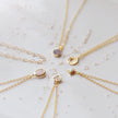 Faceted Gemstone Necklace