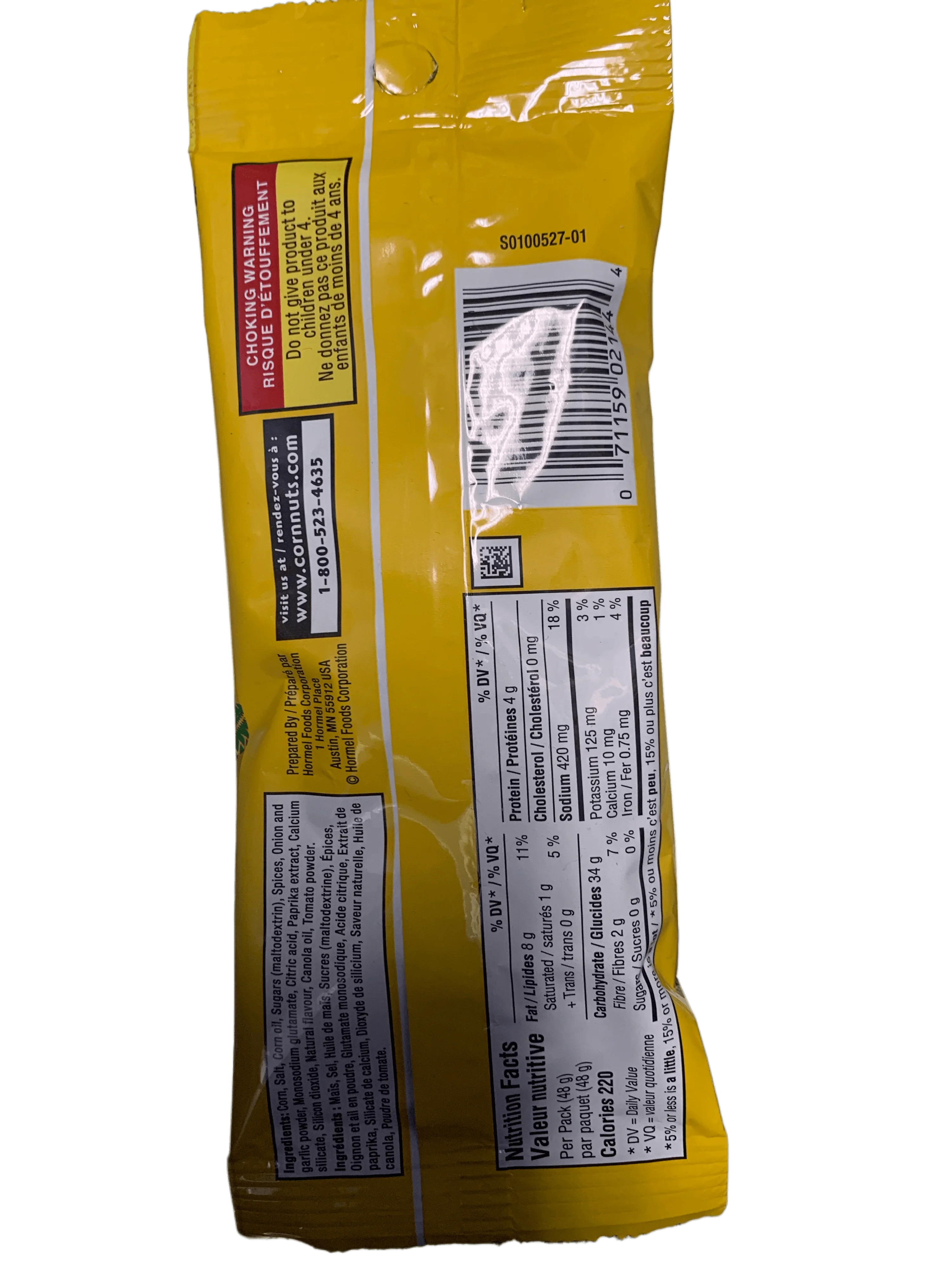 Corn Nuts Spicy Chili With Lemon -48G - Canadian Edition