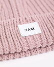 Chunky Beanie | Ash Rose | 7am