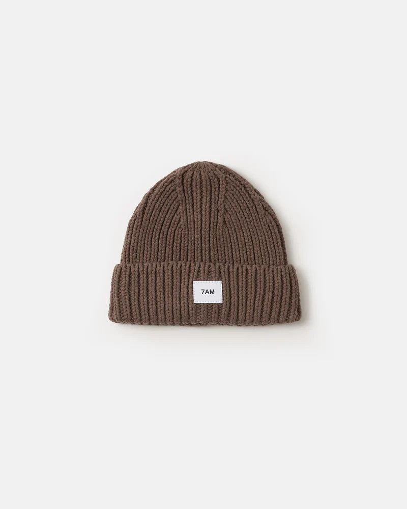 Chunky Beanie | Brown | 7am