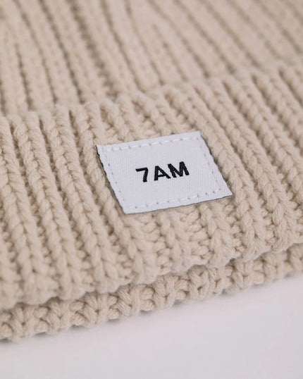 Chunky Beanie | Sand | 7am