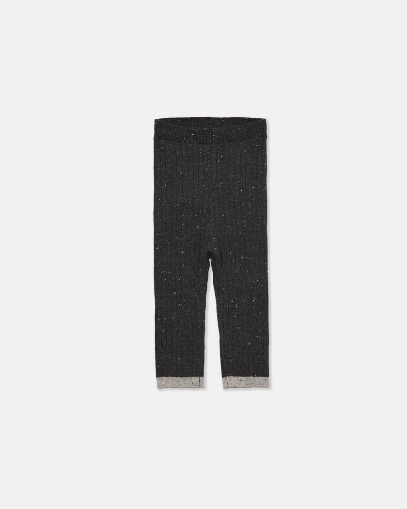 Hug Me Leggings | Black Melange | 7AM
