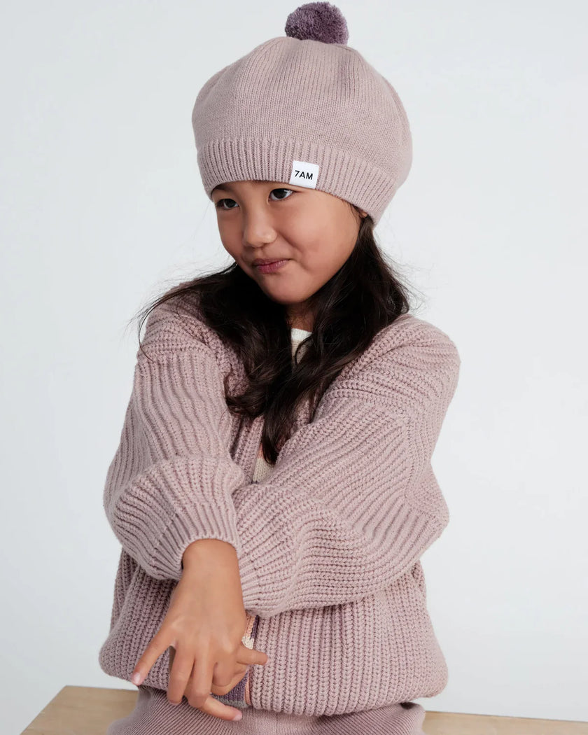 Beret Chunky | Ash Rose | 7am